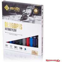 D³ugopis automatyczny Zenith 7 - box 10 sztuk, mix kolorów, 4071000