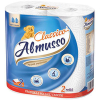 Rêcznik papierowy Almusso Classic 2 warstwy 2 rolki