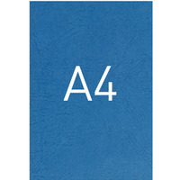 Ok³adka kartonowa o fakturze skóry - O.UNIVERSAL - 297 x 210 mm (A4) - 100 arkuszy - niebieski