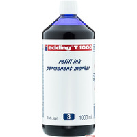 Tusz do markerów permanentnych 1000 ml niebieski EDDING T1000/003/N