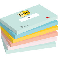 Karteczki samoprzylepne Post-it®, BEACHSIDE, 76x127mm, 6x100 kart